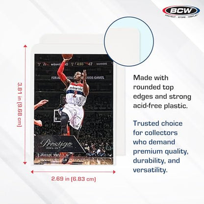 BCW Trading Card Dividers (250 Pack) | Archival Quality with Write-On Tabs | Fits 3200 & 5000 Super Monster Trading Card Storage Boxes - style: 250 Pack
