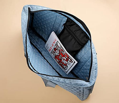 American Mahjong Game Set - Pearl Gray Quilted Soft Bag - 166 White Engraved Tiles, 4 All-in-One Rack/Pushers Complete Western Mah-Jongg, Maj Jongg, Ma Jong Set - color: Mahjong Game Set With Gray Case