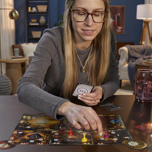 Clue Escape: The Illusionist’s Club Board Game | Escape Room Family Game | 1-Time Solve Mystery | Ages 10+ | 1-6 Players | Difficulty 4 | 90-120 Mins. (Amazon Exclusive) - style: The Illusionist’s Club