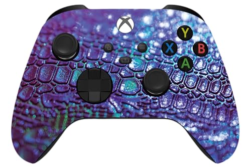 ProControllers LLC Wireless Custom Controller Compatible with PC, Windows 10+, Series X/S & One (Series X/S Purple Gator) - color: Series X/S Purple Gator