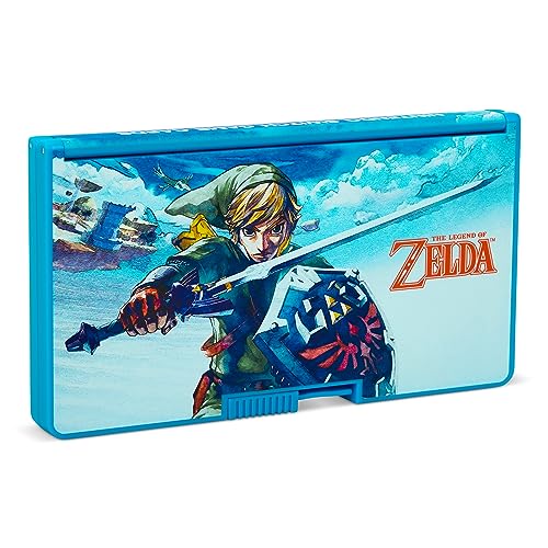 PowerA Game Card Case XL for Nintendo Switch / Switch 2 / Switch Lite / OLED Model - Master Sword Defense - color: Master Sword Defense