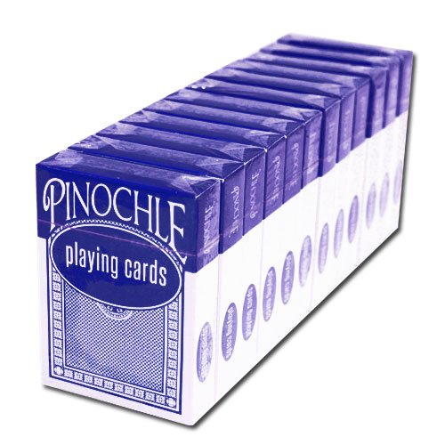 Brybelly Single Blue Deck, Standard Playing Cards (Wide Size, Regular Index)