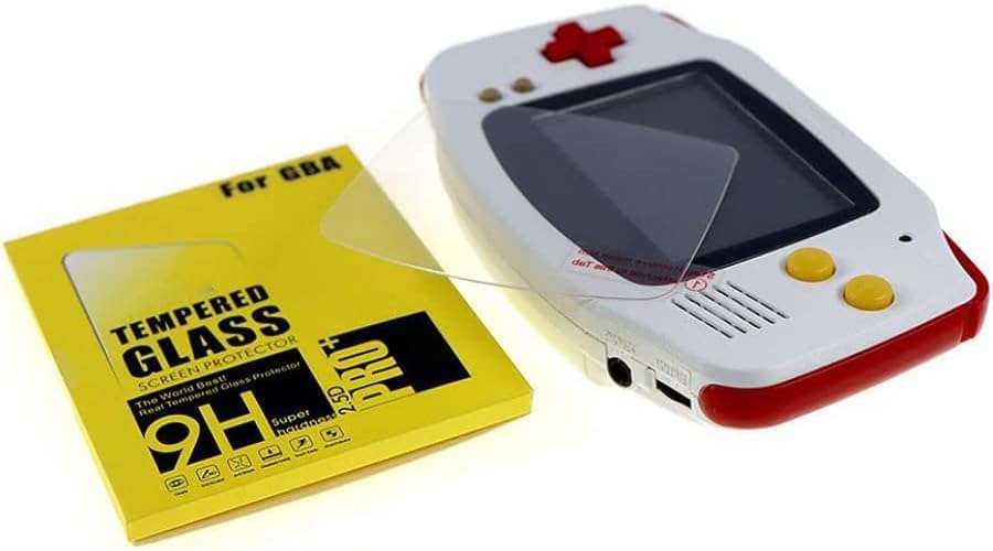 Tempered Glass Protective Film for GB GBC GBA GBP GBA SP Console Screen Protector Film Guard (GBA) - color: GBA
