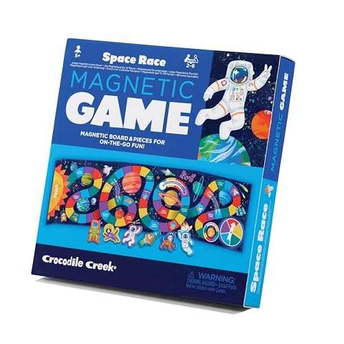 Crocodile Creek Magnetic Game Space Race - style: Space Race
