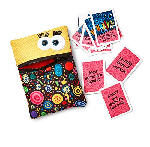 Trainers Warehouse Unzip It! - Getting to Know You | Conversation Starter Card Deck | Start Talking About topics that Matter and Learn More About one Another | Set of 30 Unique Cards - color: Getting to Know You With Pouch