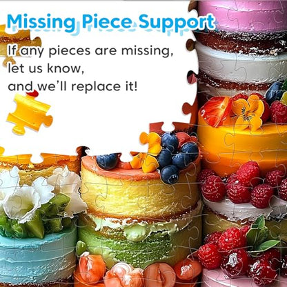 4-Pack 100 Piece Puzzles - Cakes Tree House Cats Puzzle for Kids Ages 4-8 8-10, 100 Piece Jigsaw Puzzle for Adults Seniors Children Learning Educational Puzzles Toys Birthday Xmas Gifts for Girls Boys - style: Cakes Tree House & Cats