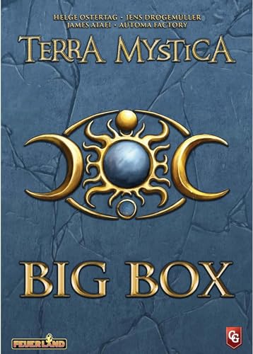 Capstone Games Terra Mystica Big Box Board Game for 2-5 Players - Strategic Fantasy Gameplay with Faction Powers, Land Development, Resource Management & Map Expansion - Ages 14+ | 60-150 Min Playtime - style: Big Box