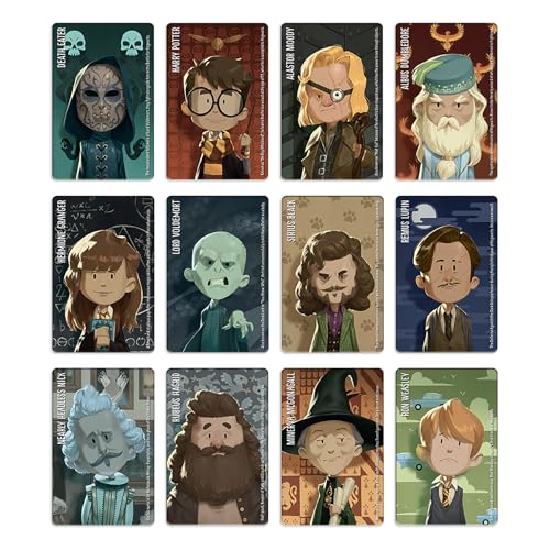 Horrible Guild Games Similo Harry Potter: A Fast-Playing Family Card Game - Guess The Secret Character, 2-8 Players, Ages 8+, 20 min - style: Harry Potter