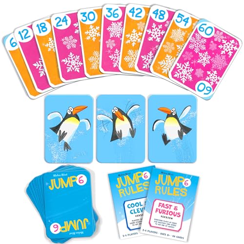 Melon Rind Jump 6, Math Game for Kids Learning Multiples of 6, Lively, Fun Card Game, Quick Activity for Boosting Math Confidence, Ages 8+ - style: Multiples of 6