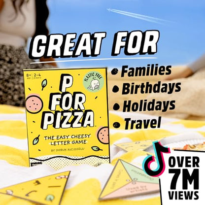 Big Potato P for Pizza: Family Card Game | Great for Adults and Kids | Perfect Lightweight Travel Fun for Any Occasion | The Ultimate Travel Card Game - style: 2026 Edition