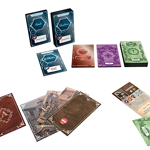 TIME Stories Madame EXPANSION - Dive into 17th Century Versailles! Adventure Game, Cooperative Strategy Game for Kids & Adults, Ages 12+, 2-4 Players, 90 Min Playtime, Made by Space Cowboys
