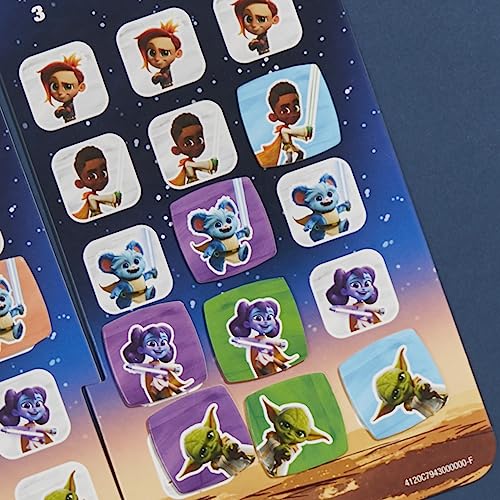 Hasbro Gaming Yahtzee Jr. Star War: Young Jedi Adventures Edition Board Game for Kids | Ages 4+ | 2-4 Players | Counting and Matching Games for Preschoolers