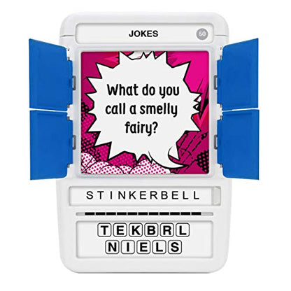 100 PICS Jokes Travel Game - Family Brain Teasers Pocket Puzzles for Kids and Adults POP08015 - style: Jokes
