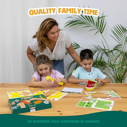 BONNYCO 3D Puzzles for Kids Toys Jungle Animals Pack 8. 3D Puzzle Jigsaw 6-8 9-13, Educational Girl and Boy Toys. Gifts for Kids Activity, Birthday Gifts for Boys. Rompecabezas 3-D Foam, Christmas