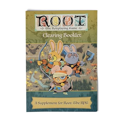 Magpie Games Root The Roleplaying Game: Clearing Booklet, 4 New Locales - style: Game Clearing Book Expansion