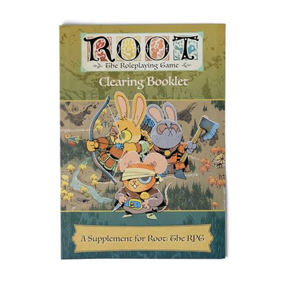 Magpie Games Root The Roleplaying Game: Clearing Booklet, 4 New Locales - style: Game Clearing Book Expansion