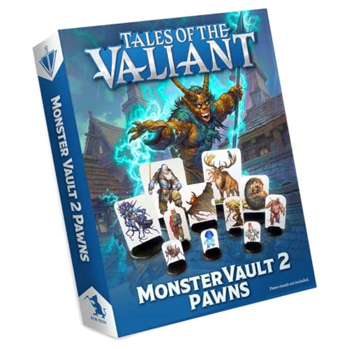 Kobold Press KOB6173 Tales of the Valiant Monster Vault 2 Pawns Role Playing Games