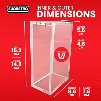 Acrylic Case Display for Small Japanese Booster Box Special Pack of 1 - style: JP Box S (1)
