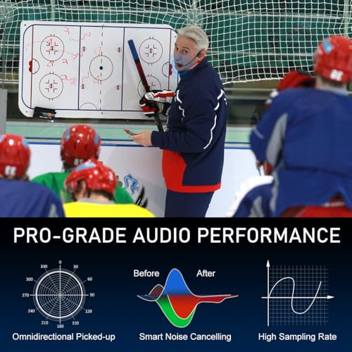 KIMAFUN IP67 Waterproof Wireless Fitness Microphone, 2.4G Lightweight Ergonomic Design Headset Mic Used in Swimming Pool, Fitness Sports, Yoga, Gym, Class, Speaker, Laptop, Tablet for 2 People, GWP92 - size: GWP92(2TX+1RX)