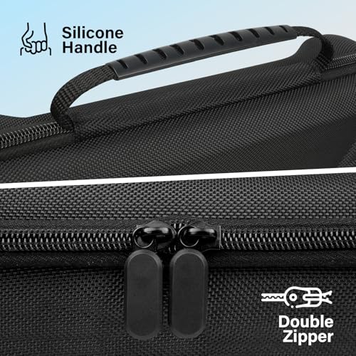 sarlar Carrying Case Compatible with ASUS ROG Xbox Ally/Xbox Ally X 2025, Premium EVA Hard Shell Pouch with Mesh Pocket, Protective Portable Travel Storage Carry Bag for Console and Accessories