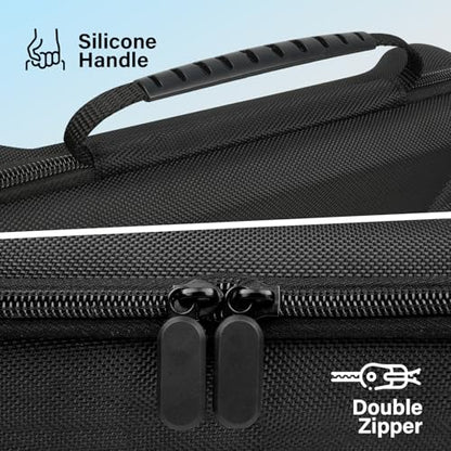 sarlar Carrying Case Compatible with ASUS ROG Xbox Ally/Xbox Ally X 2025, Premium EVA Hard Shell Pouch with Mesh Pocket, Protective Portable Travel Storage Carry Bag for Console and Accessories
