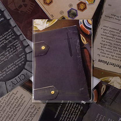 150 Board Game Card Sleeves - Durable 2.5" x 3.5" Plastic Card Protectors for Game Components & Collectible Card Games - Compatible with TCG Games & Standard Poker Size Cards