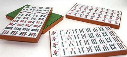 Chinese Filipino Numbered Tiles Mahjong 144 Tiles 1.45" Easy-to-Read Game Set Mah-Jongg, Mah Jongg, Majiang