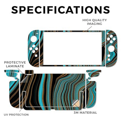 Gaming Skin Compatible with Nintendo Switch 2 Console Only - Blue Canyon - Premium 3M Vinyl Protective Wrap Decal Cover - Easy to Apply | Crafted in The USA by MightySkins - color: Blue Canyon, size: Switch 2 Console Skin Only, style: Matte Finish
