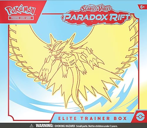 POKEMON TCG: Scarlet and Violet: Paradox RIFT: Elite Trainer Box - Roaring Moon - color: Paradox Rift - Roaring Moon