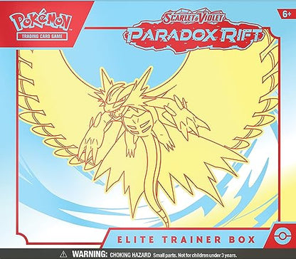 POKEMON TCG: Scarlet and Violet: Paradox RIFT: Elite Trainer Box - Roaring Moon - color: Paradox Rift - Roaring Moon