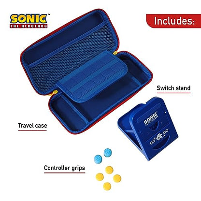 Sonic the Hedgehog - Nintendo Switch Case, Controller Grips, Hard Shell