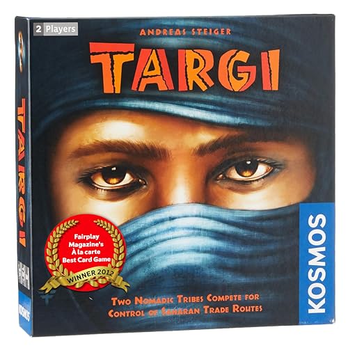 Thames & Kosmos | Targi | Two Player Game | Strategy Board Game | Golden Geek Award Nominee | Kennerspiel Des Jahres Award Finalist - style: Targi