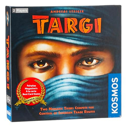 Thames & Kosmos | Targi | Two Player Game | Strategy Board Game | Golden Geek Award Nominee | Kennerspiel Des Jahres Award Finalist - style: Targi
