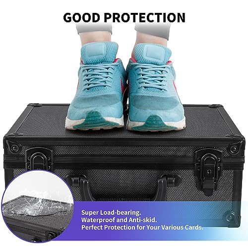HZGXQN Toploader Storage Box for 3" x 4" 35pt Rigid Card, Top Loader Card Storage Hard Case, Sports Card Storage Boxes for Trading Cards, Top Loaders Holder (Holds 600+ Toploaders)