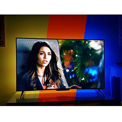 USB TV Backlight RGB LED Neon Accent Lights Strip for 32 to 43 inch TV | Bias Lighting with Remote USB Powered TV Behind Lighting LED Strips Lighting - size: For 32-43 inch TV