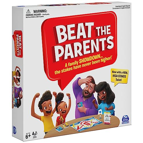 Spin Master Games, Beat The Parents Classic Family Trivia Game, Kids vs Parents for Ages 6 and up - color: Beat the Parents-older Version