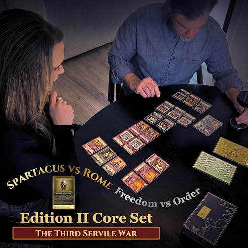 Sumeru & Seed Imperium Cards – Historical Strategy Card System – The Third Servile War Core Set – Spartacus Revolt – Sandbox Tabletop Experience - style: Edition II Core Set - The Third Servile War