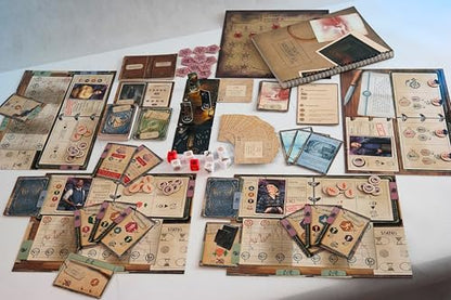 Miskatonic Tales: Journey to Innsmouth by Chaosium Inc. | Ages 14+ | 1-4 Players | 90-180 Minute Playing Time | Storytelling Board Game