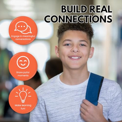 Junior - Vocabulary Word Game for Kids 8+ - Fun Family Conversation Starters - Reading Games for Elementary & Middle School - 150 Vocabulary Flash Cards/Conversation Cards - style: Junior