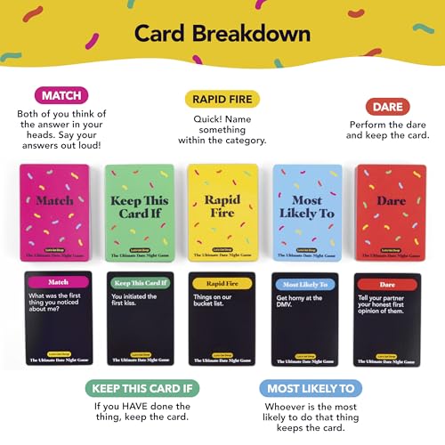 The Ultimate Date Night Game by Relatable, Great for Couples Games and Stay at Home Date Night Ideas, From The Makers of Let's Get Deep Relationship Card Game, Includes 200 Cards & Spinner - style: Ultimate Date Night Game