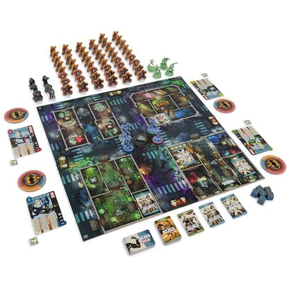 Spin Master Games Dceased: Zombicide Cooperative Party Game for Comic Fans | Control DC Superheroes, Battle Undead Hordes & Zombie Heroes Includes Exclusive Collectible Figurines, 1-4 Players, Ages 14+