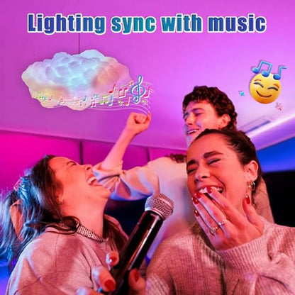 Led Cloud Lights (4 Set) - size: 4 Set