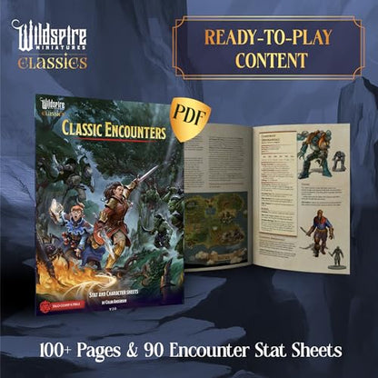 Horde Reinforcements Set - Monsters & Encounters for DND Miniatures Bulk Set 28mm Unpainted DND Minis for Dungeons Dragons | D&D Minis RPG Tabletop Gaming | Fantasy Figurines TTRPG I Realm Reforged