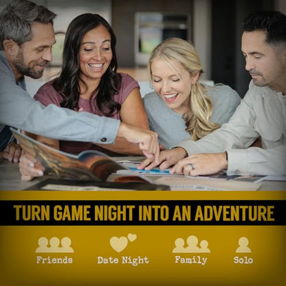 Mystery Game | Switzerland: Heist in the Alps – Be a Detective and Investigate an Unsolved Case, Escape Room Puzzles, for Date Night, Game Night or Solo.