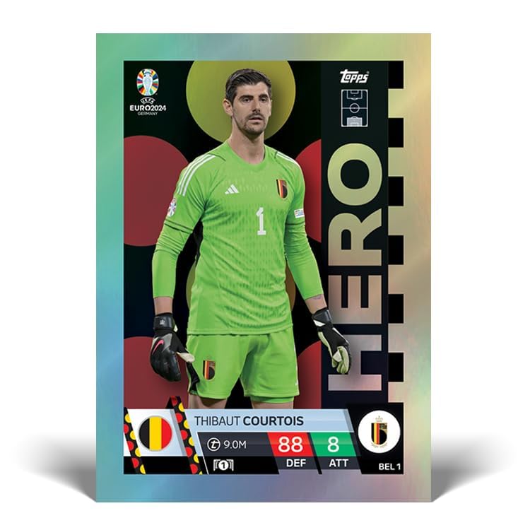 Topps Match Attax Euro 2024 Booster Box (36 Packs) 432 Cards