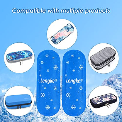 YOUSHARES Diabetes Ice Packs for Insulin Cooler Travel Case - Mini Ice Packs Suitable for Most Insulated Medication Travel Bag, TSA Approved Ice Packs for Diabetic Travel Case - color: Travel Ice Packs
