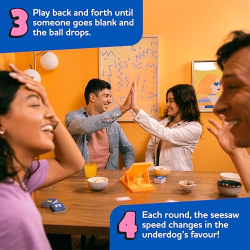 Big Potato Games Tilt 'N' Shout Party Game for 2 Players and Up, Ages 10+ | Answer Before the Ball Drops, No Knowledge Needed, 150 Categories, 2 Player Duel or Team Battle, Family Reunion Fun - style: Tilt 'n' Shout 2026 Edition