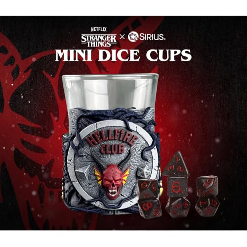 Stranger Things: Mini Dice Cup - Hellfire Club - style: Hellfire Club