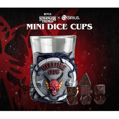 Stranger Things: Mini Dice Cup - Hellfire Club - style: Hellfire Club