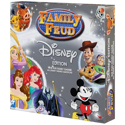 Family Feud Disney Edition Game for Adults, Families and Kids Ages 6 and up, by Spin Master